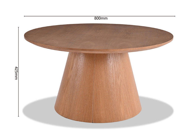 ALVAREZ COFFEE TABLE 	NATURAL