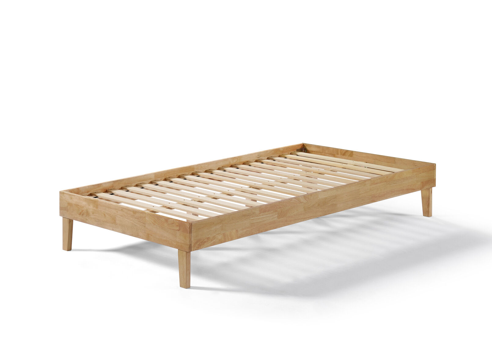 CRAIG KING SINGLE BED BASE LIGHT OAK