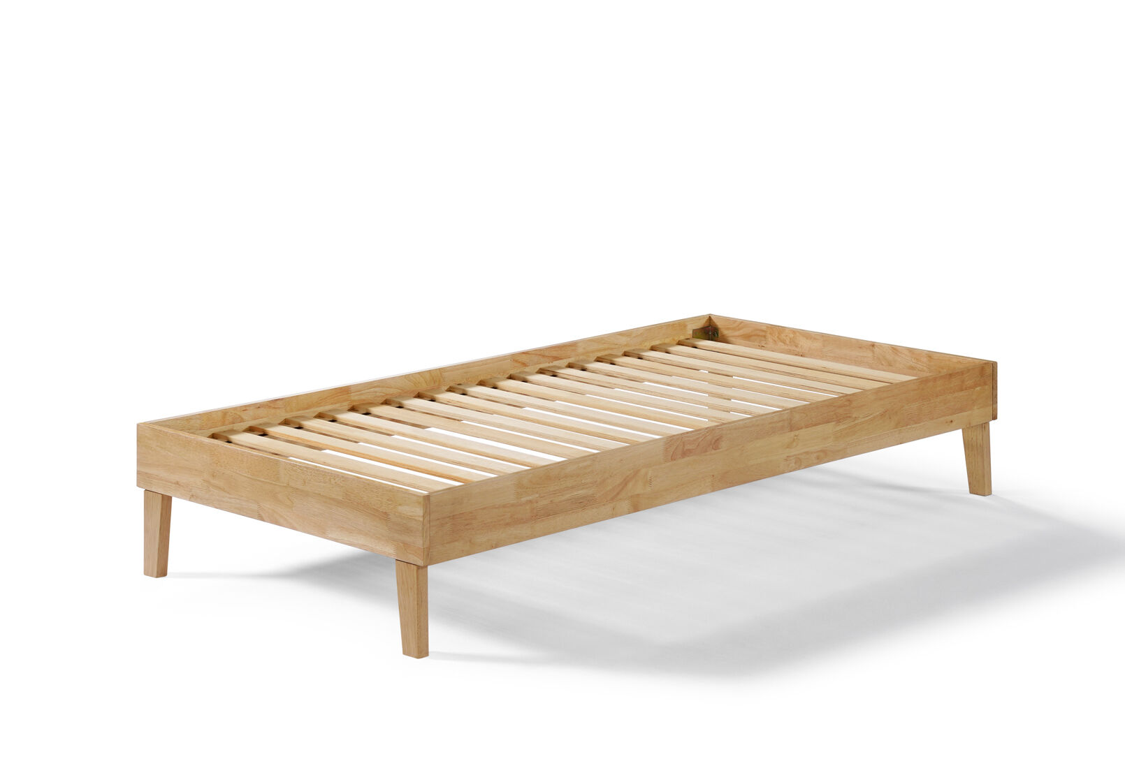 CRAIG SINGLE BED BASE LIGHT OAK