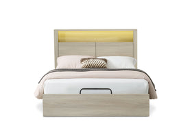 ARMOY QUEEN LIFT BED GREY