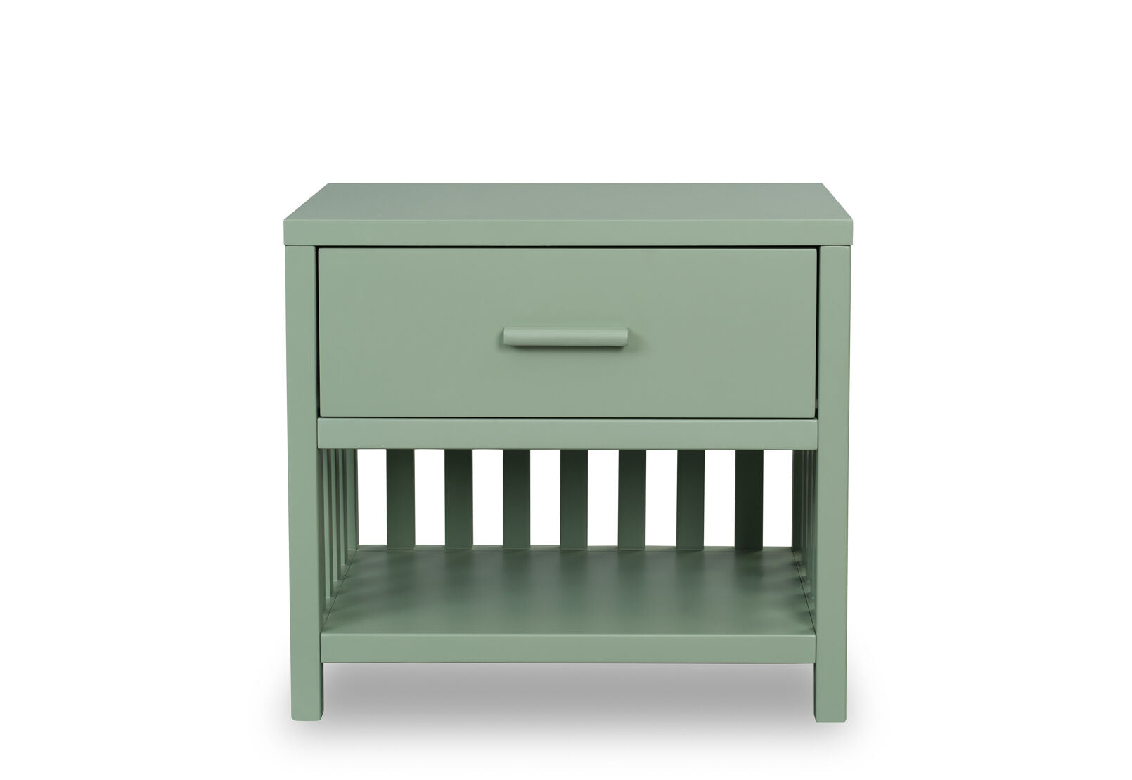 ENNEAD 1 DRAWER BEDSIDE SAGE GREEN