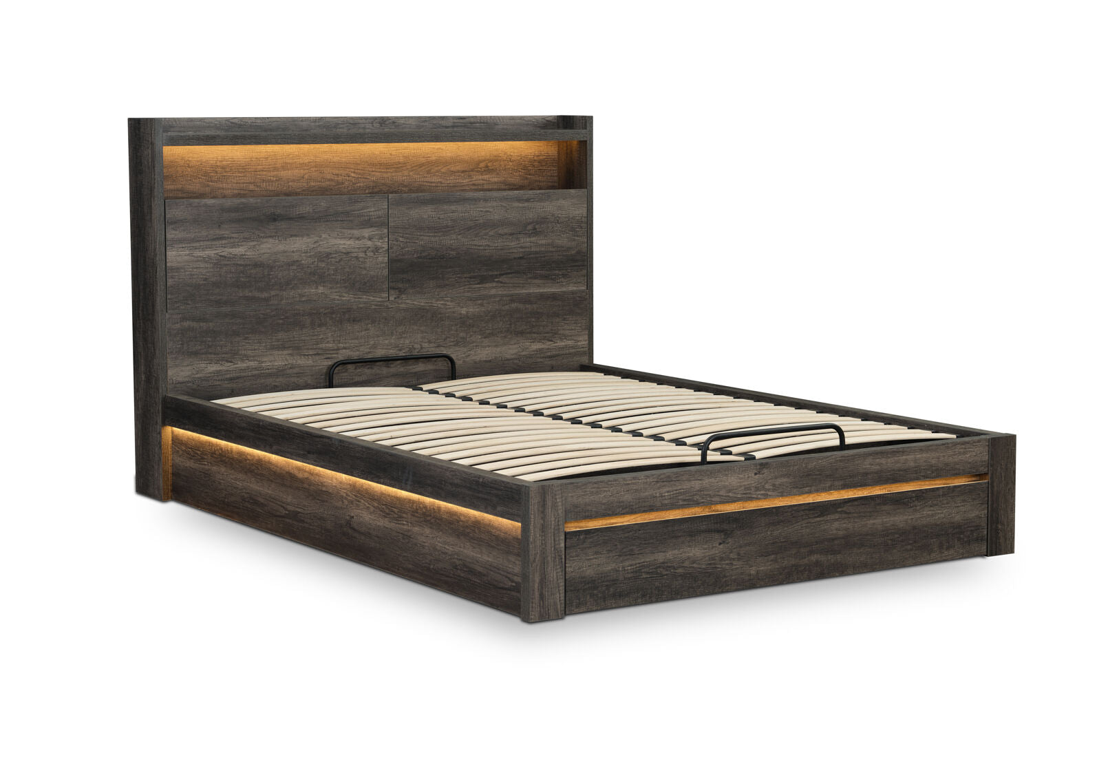 VESPERA QUEEN BED DARK GREY