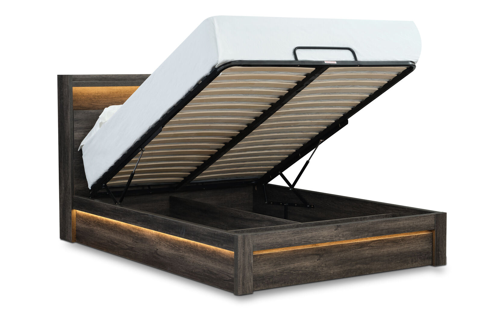 VESPERA QUEEN BED DARK GREY
