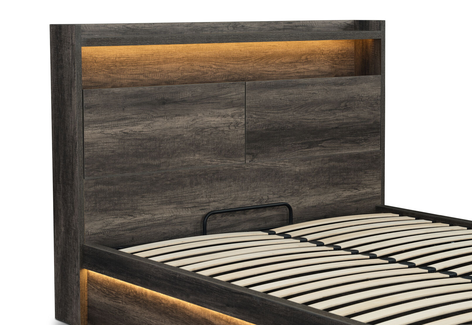 VESPERA QUEEN BED DARK GREY