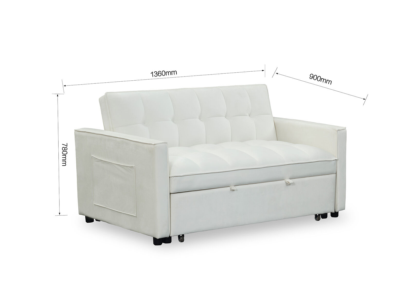 DELA CRUZ SOFA BED BEIGE