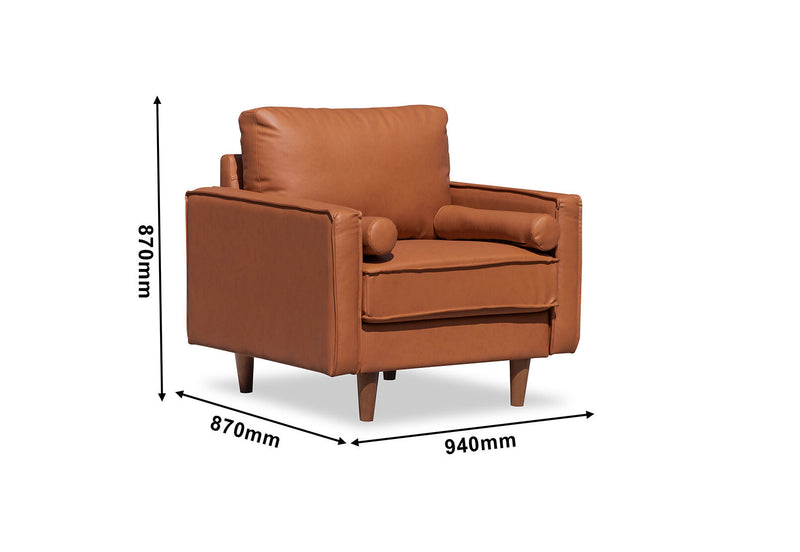 SUDBURY ACCENT CHAIR TAN