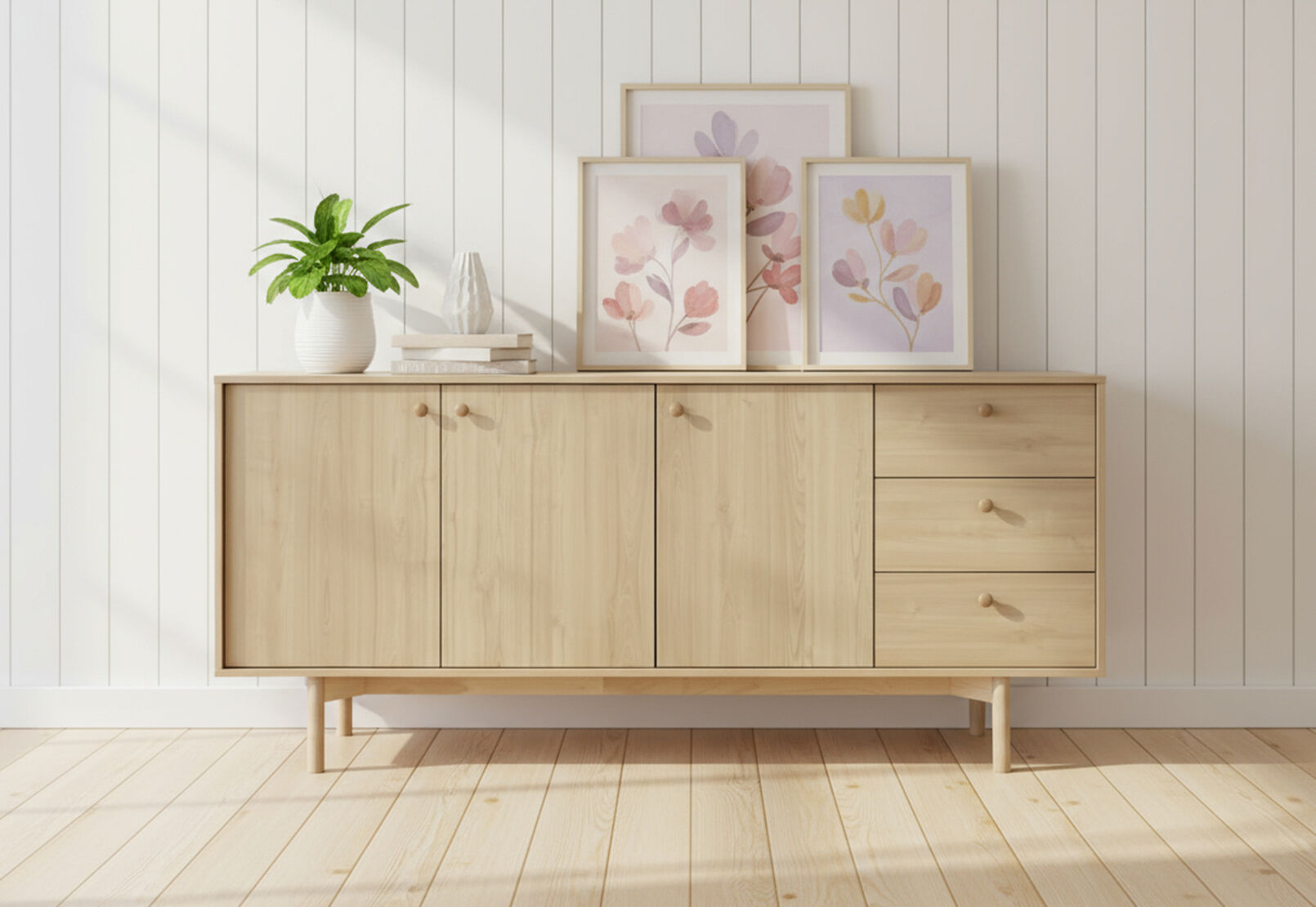 BOYER BUFFET OAK