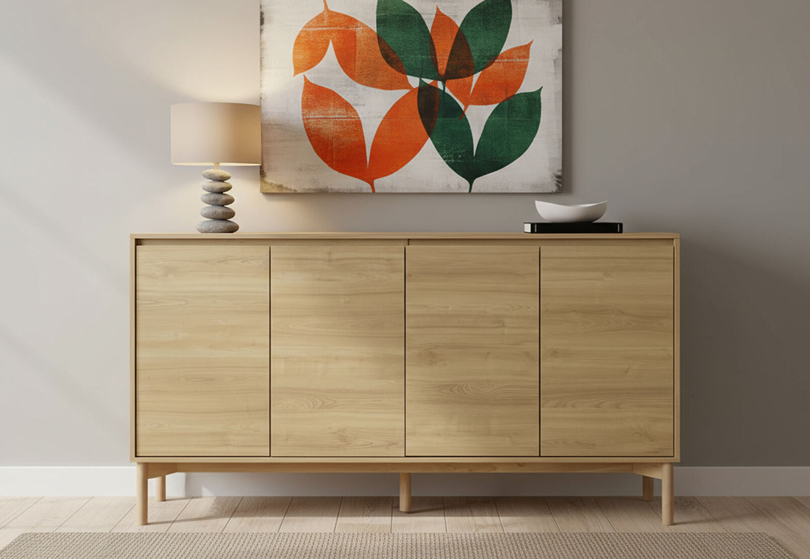 BRADY BUFFET OAK