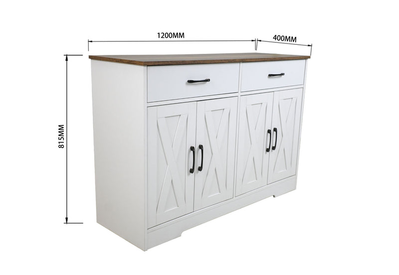 WILKINSON BUFFET WHITE/VINTAGE