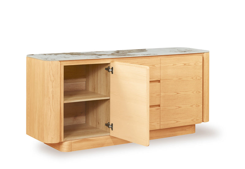 VINCENTIO BUFFET NATURAL WHITE