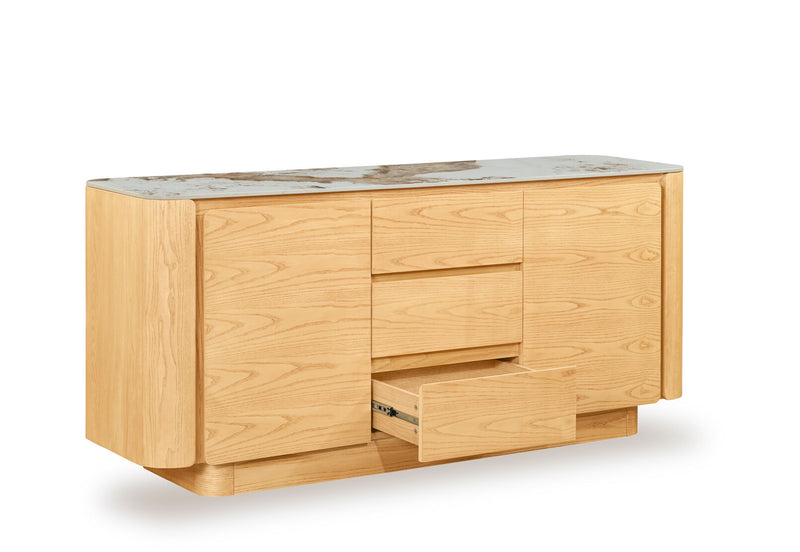 VINCENTIO BUFFET NATURAL WHITE