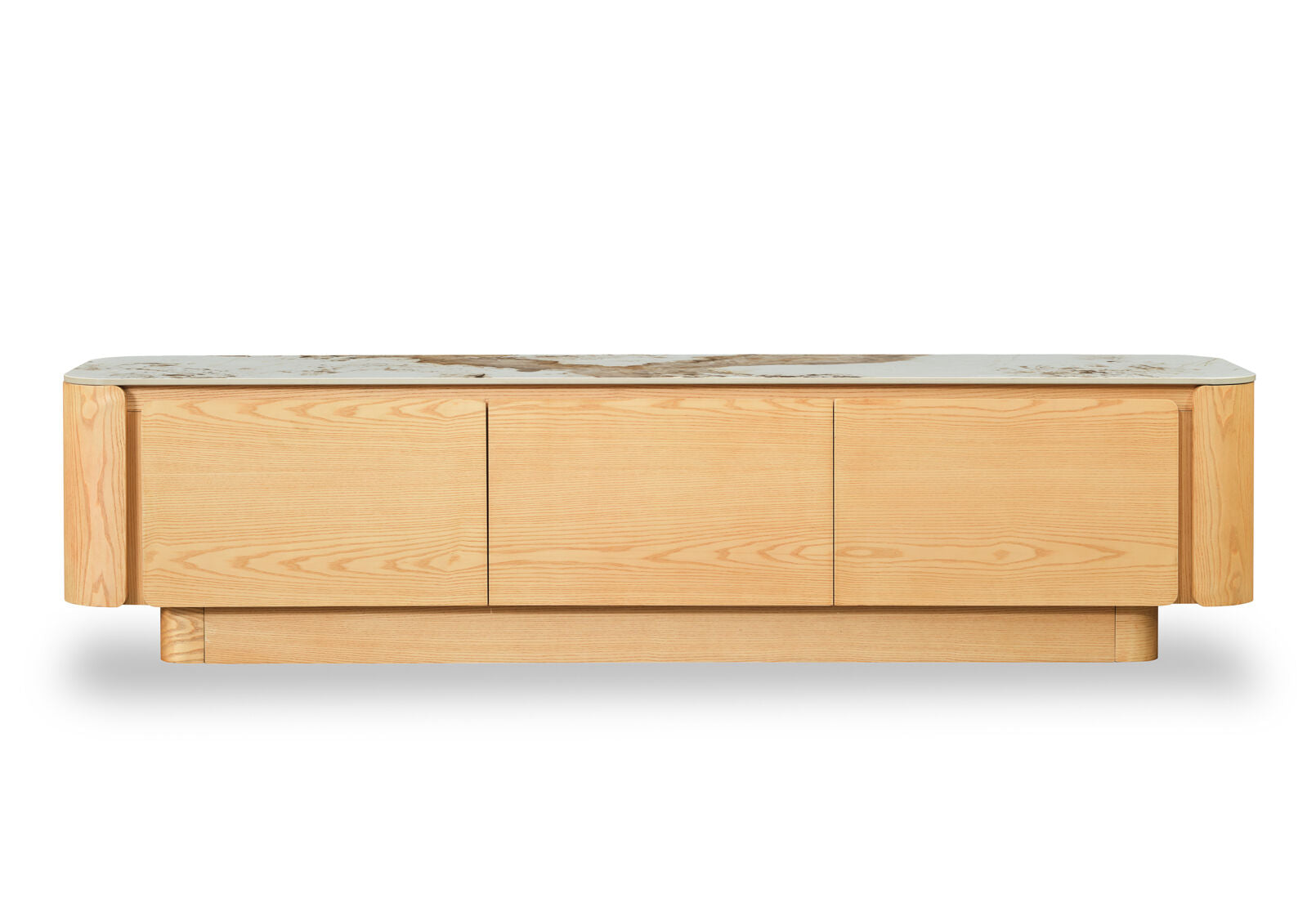 VINCENTIO ENTERTAINMENT UNIT NATURAL WHITE