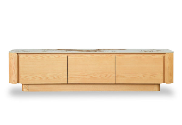 VINCENTIO ENTERTAINMENT UNIT NATURAL WHITE