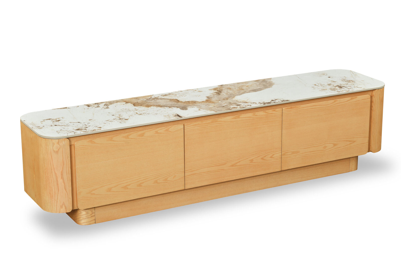 VINCENTIO ENTERTAINMENT UNIT NATURAL WHITE