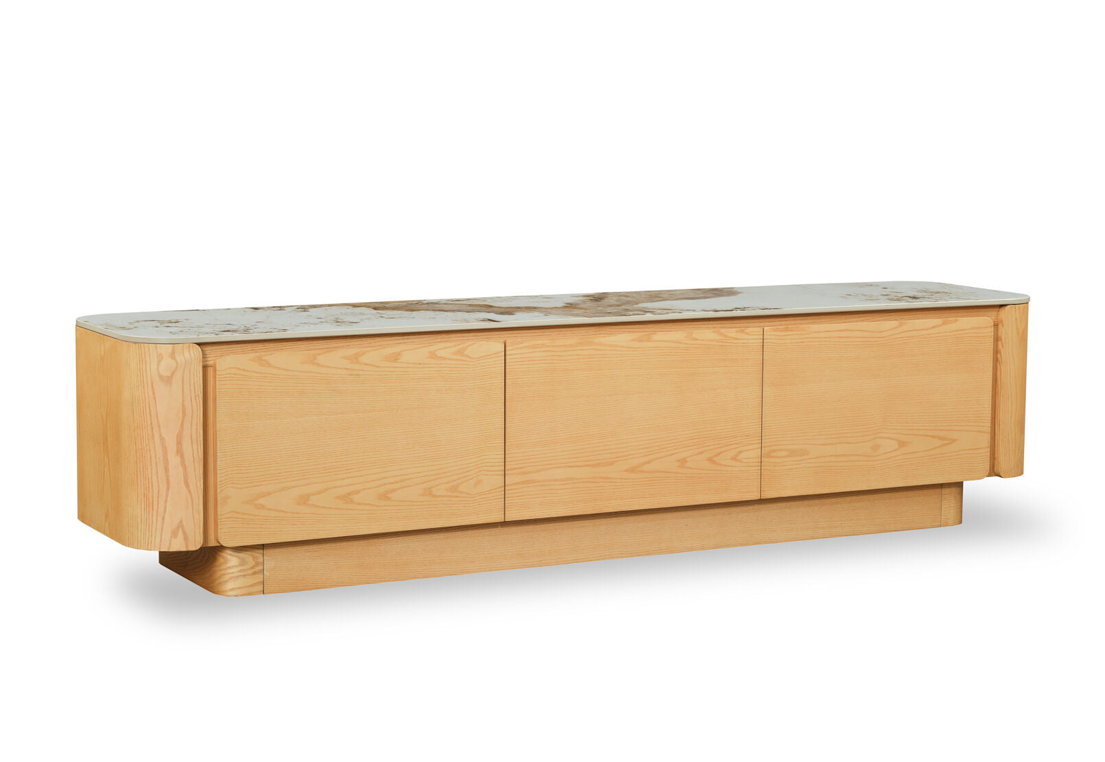 VINCENTIO ENTERTAINMENT UNIT NATURAL WHITE