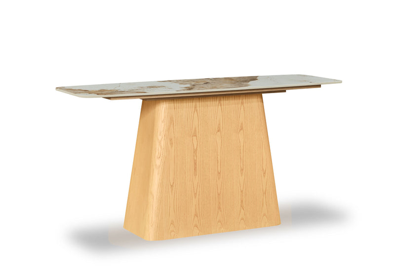 VINCENTIO SOFA TABLE NATURAL WHITE