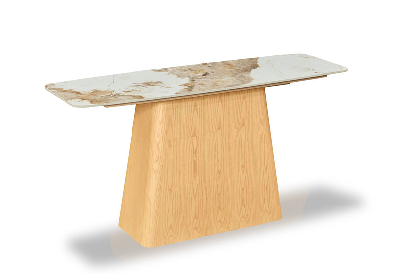 VINCENTIO SOFA TABLE NATURAL WHITE