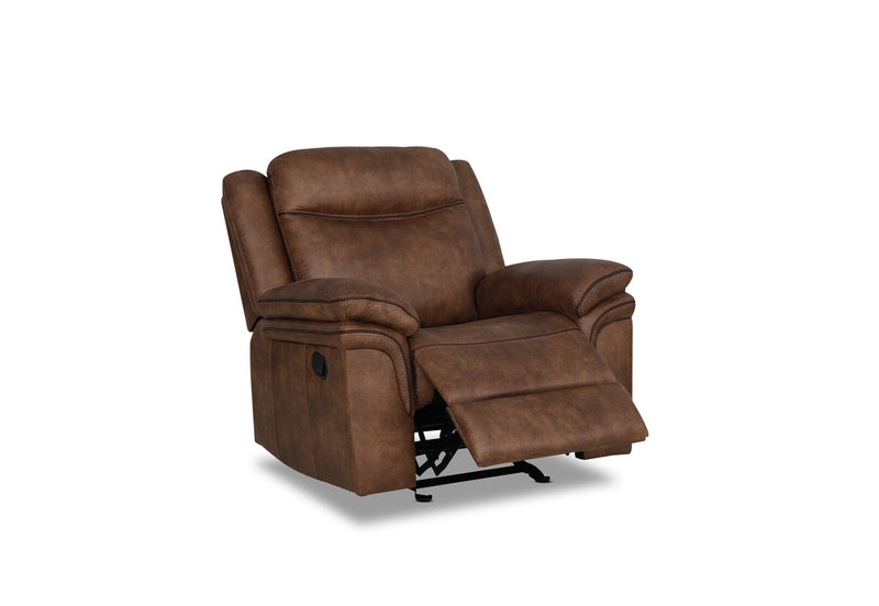 TULSA FABRIC RECLINER TAN