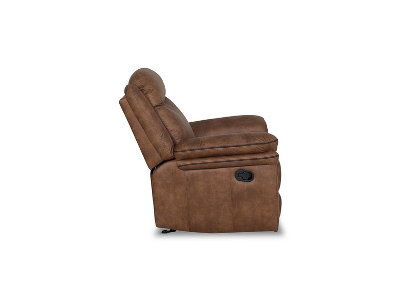TULSA FABRIC RECLINER TAN