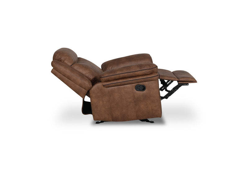 TULSA FABRIC RECLINER TAN