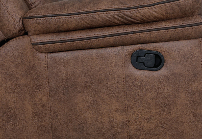 TULSA FABRIC RECLINER TAN