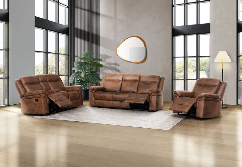 TULSA FABRIC RECLINER TAN