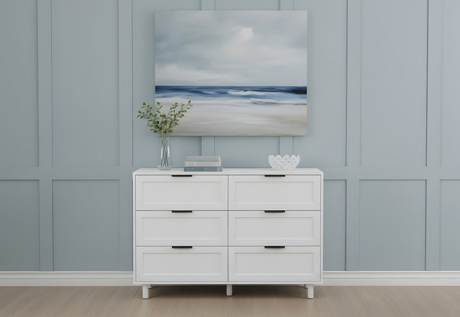 ALBATROSS DRESSER WHITE