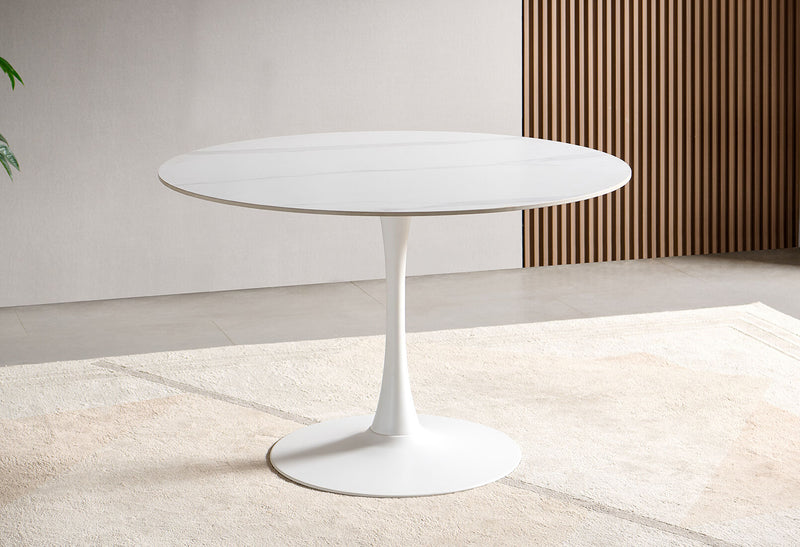 TYNSDALE DINING TABLE WHITE