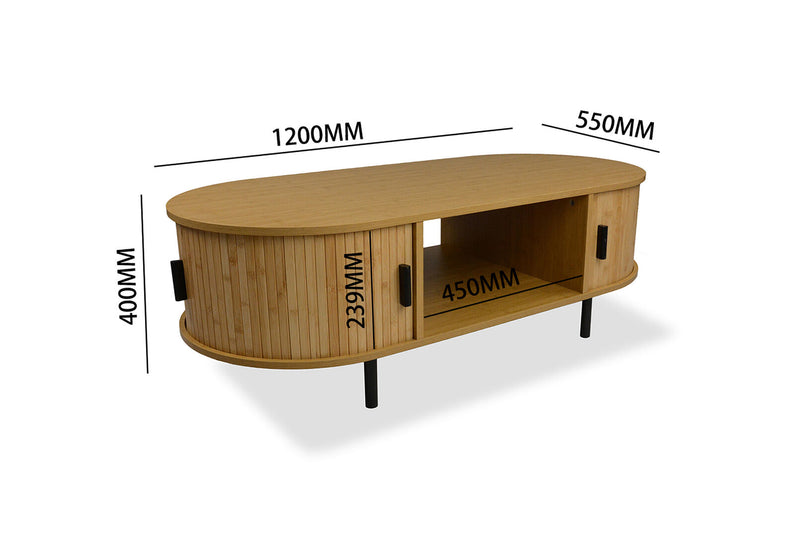ALBEMARLE COFFEE TABLE 	NATURAL