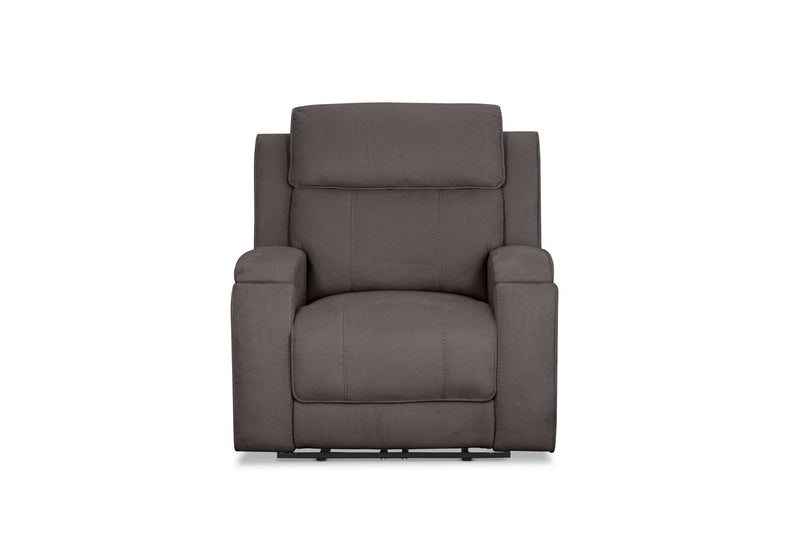 BAYTOWN FABRIC ELECTRIC RECLINER GREY