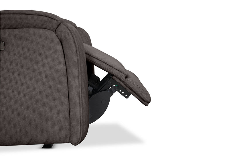 BAYTOWN FABRIC ELECTRIC RECLINER GREY