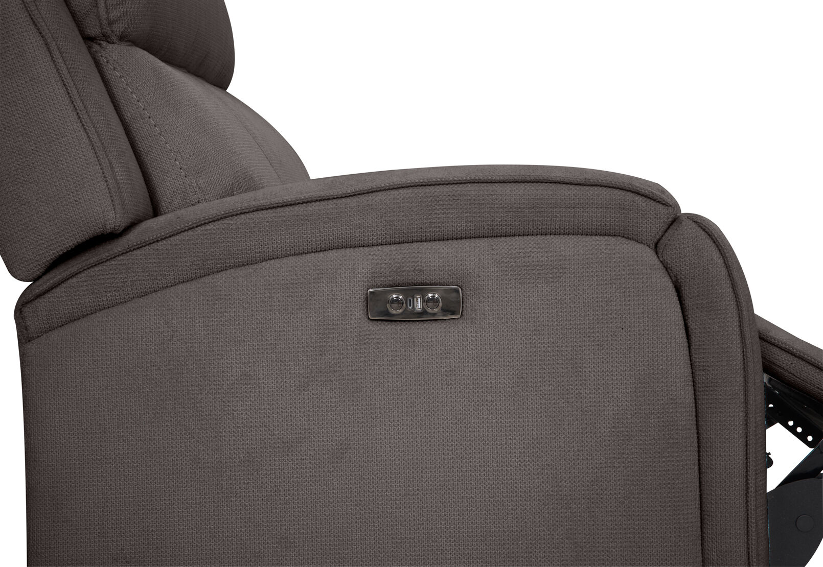 BAYTOWN FABRIC ELECTRIC RECLINER GREY