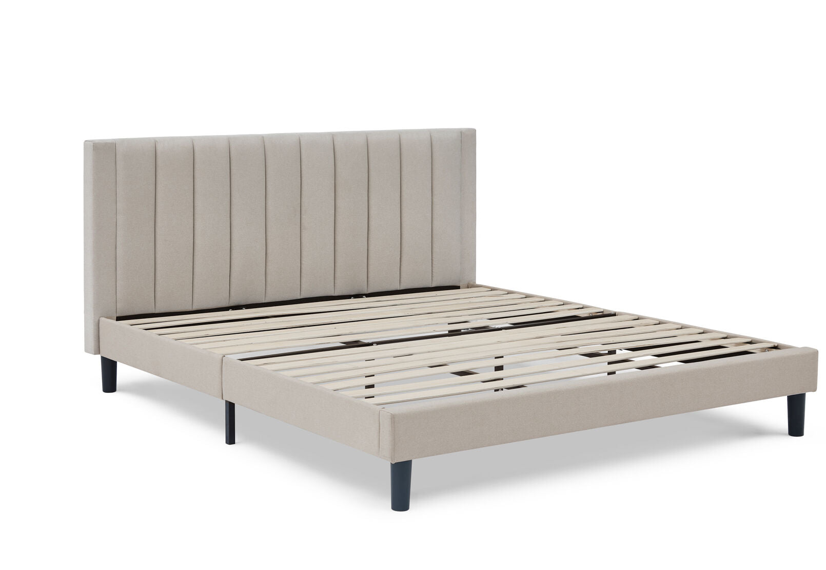 BISHOP KING BED BEIGE