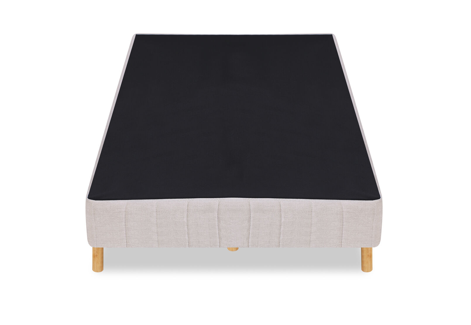 BOLOGNA KING SINGLE BED BASE BEIGE