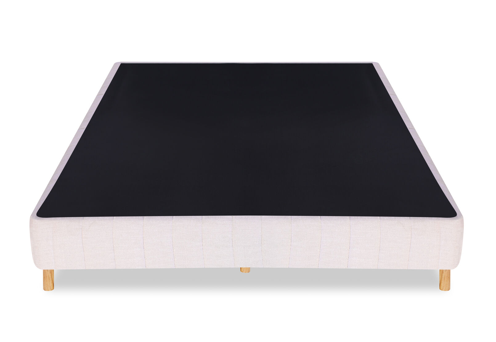 BOLOGNA QUEEN BED BASE BEIGE