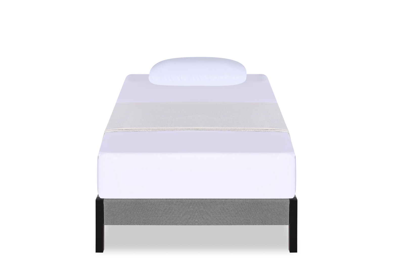 CARPENTER KING SINGLE BED BASE GREY