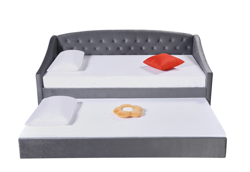 CLAUDIUS KING SINGLE DAY BED GREY