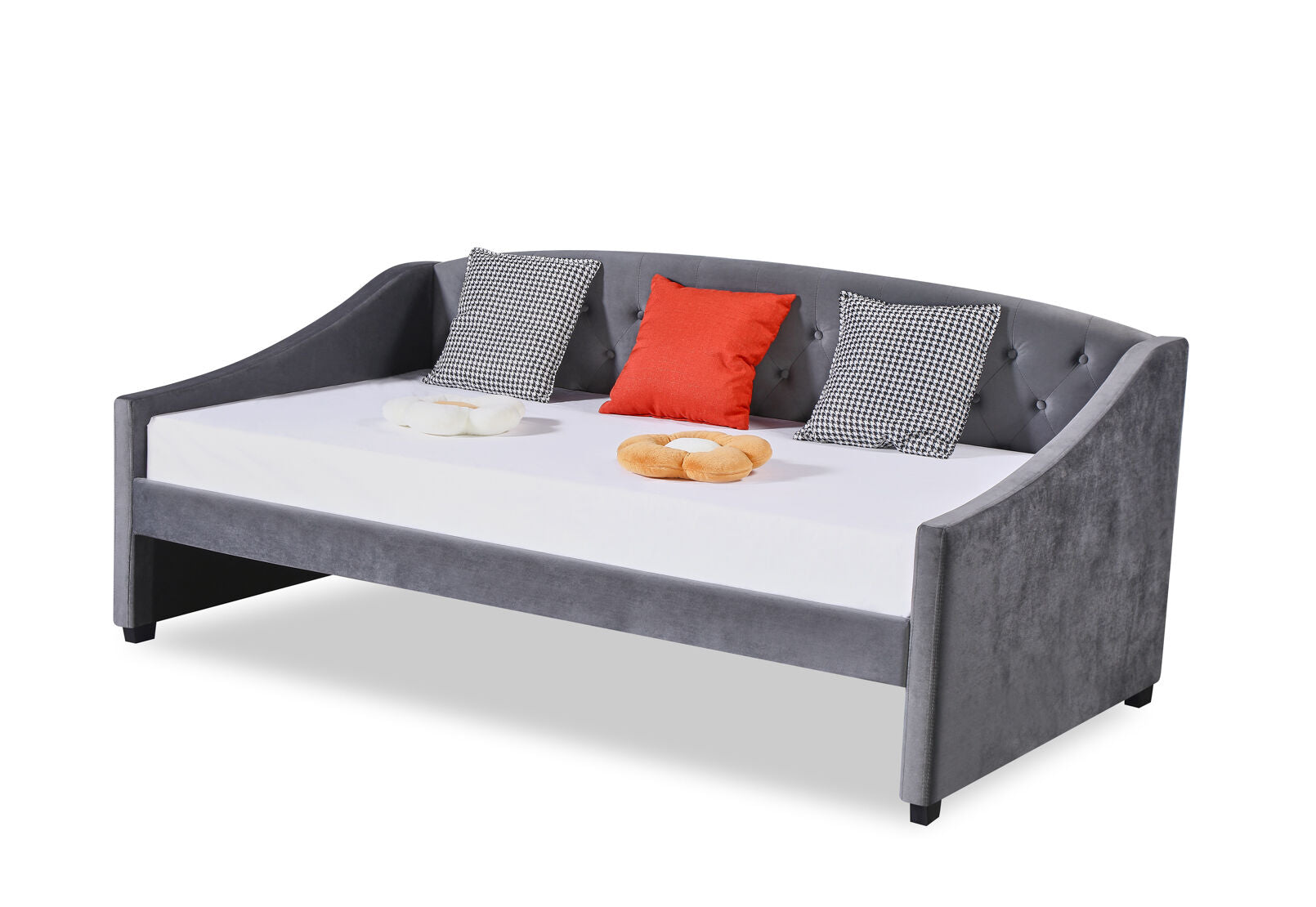 CLAUDIUS KING SINGLE DAY BED GREY