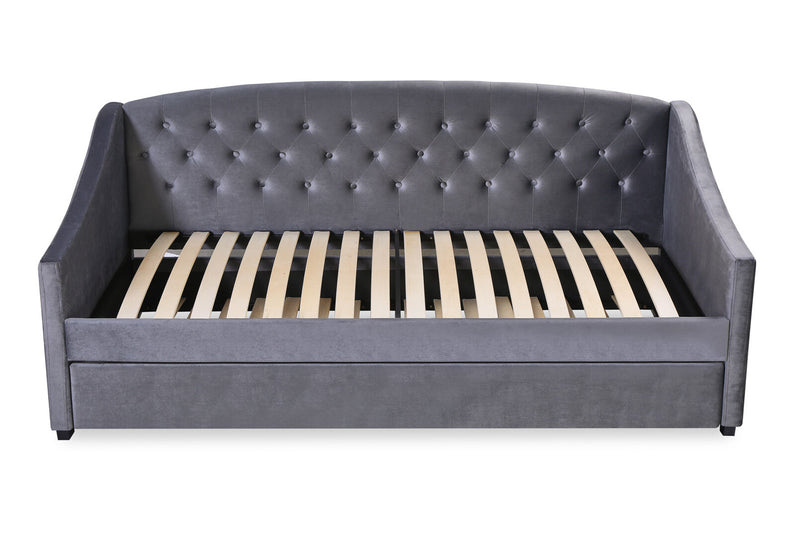 CLAUDIUS KING SINGLE DAY BED GREY