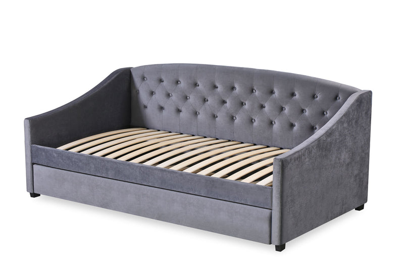 CLAUDIUS KING SINGLE DAY BED GREY