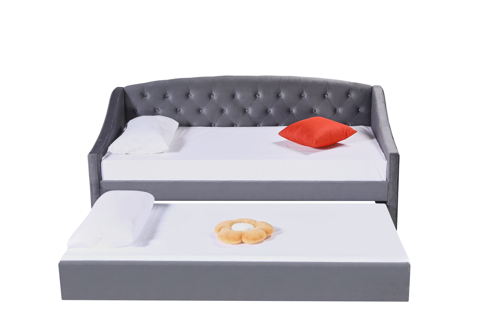 CLAUDIUS SINGLE DAY BED GREY