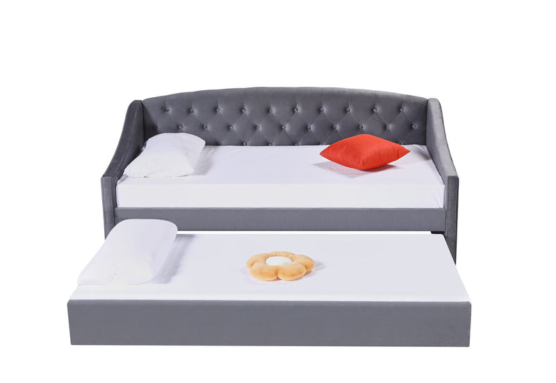 CLAUDIUS SINGLE DAY BED GREY