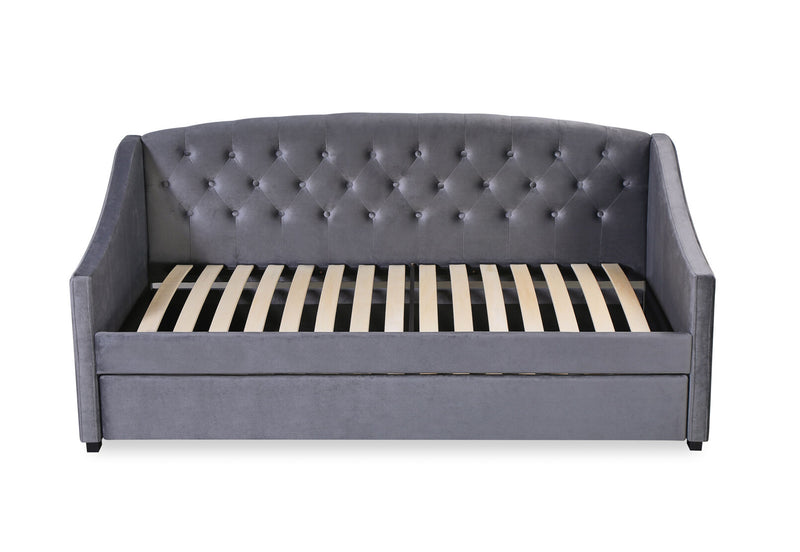 CLAUDIUS SINGLE DAY BED GREY