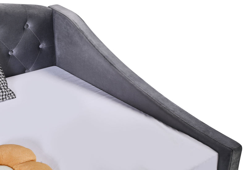 CLAUDIUS SINGLE DAY BED GREY
