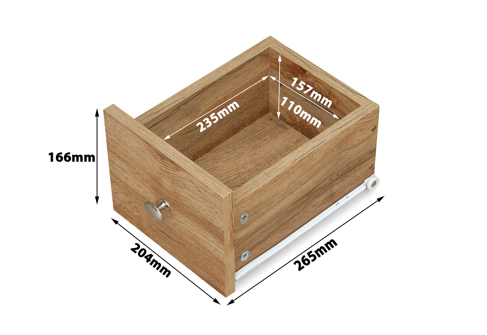 MELVIN BEDSIDE OAK