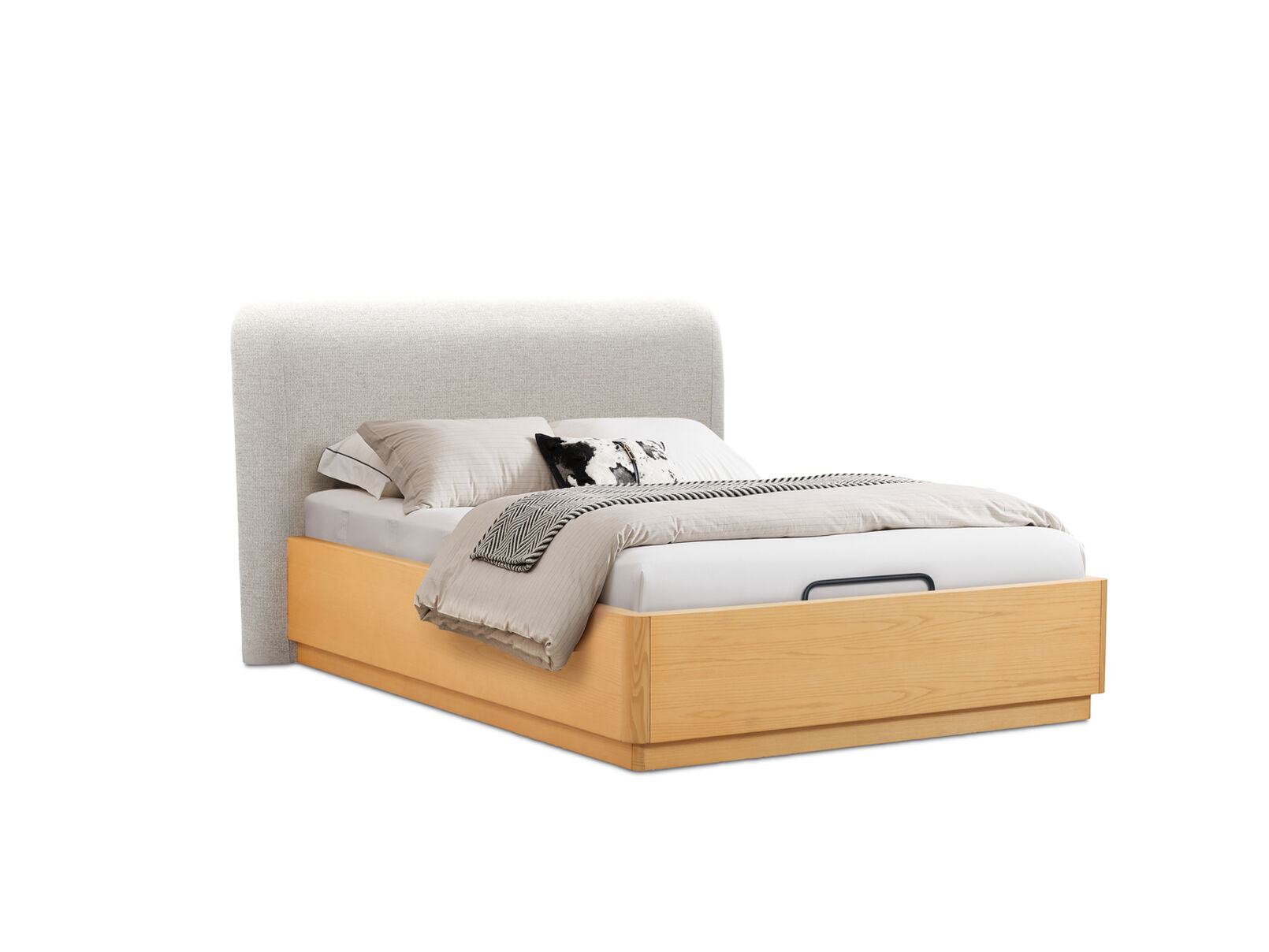 VINCENTIO QUEEN BED BEIGE