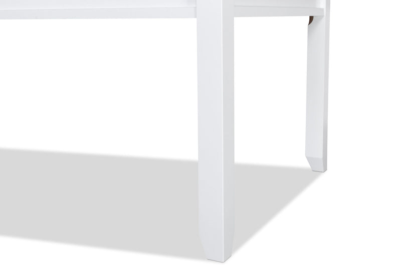 CASSEL 2100 DINING TABLE WHITE/DARK