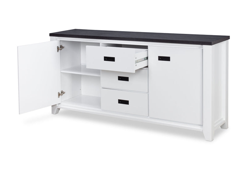 CASSEL BUFFET WHITE/DARK