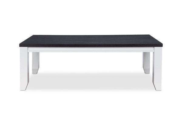 CASSEL COFFEE TABLE 	WHITE/DARK