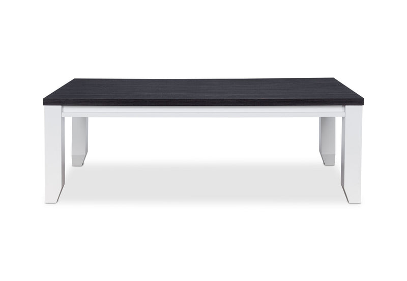 CASSEL COFFEE TABLE 	WHITE/DARK
